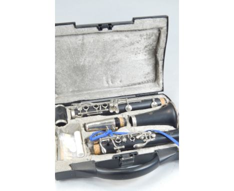 A Crampon & Son Buffet model clarinet, in fitted case