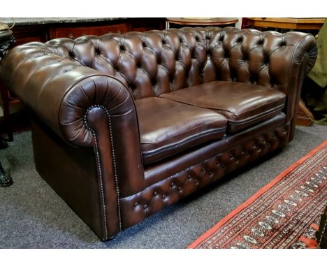 Leather Chesterfield Sofa 