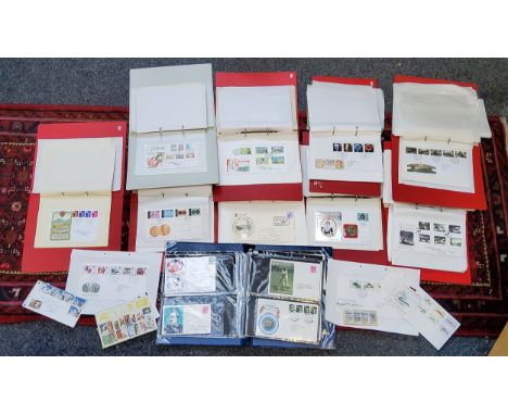 Stamps - A collection of Elizabeth II first day covers including first day numismatics examples, various topics QTY 