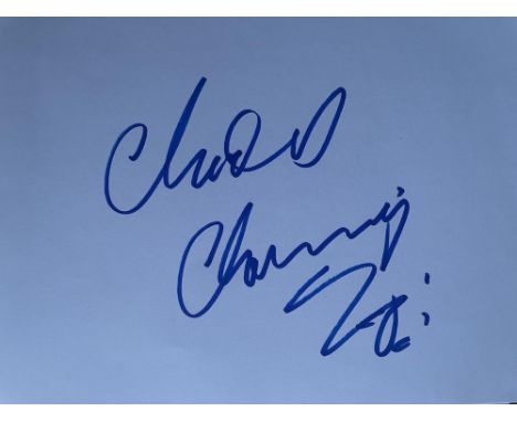 Chad Channing Former Nirvana Band Member Signed White Card. Good condition. All autographs are genuine hand signed and come w