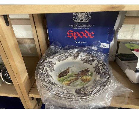 Collection of Spode game birds plates