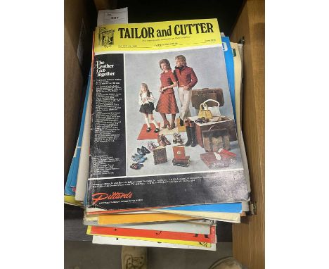 A quantity of vintage Tailoring &amp; Haberdashery magazines