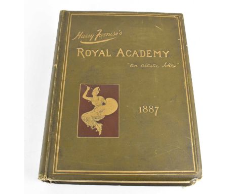 Harry Furniss's Royal Academy 'An Artistic Joke, a Reproduction in Photogravure, Executed by Alfred and Charles Dawson of the