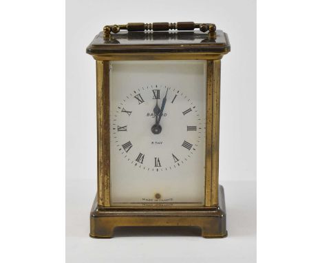 BAYARD; a 20th century French carriage clock, height 11cm. 