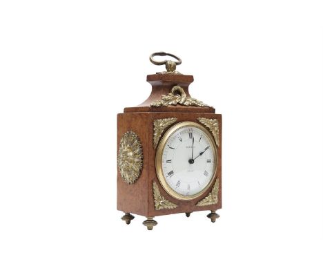 ***PLEASE NOTE THIS LOT IS INCORRECTLY ILLUSTRATED IN THE PRINTED CATALOGUE***A 19TH CENTURY ENGLISH MAPLE AND ORMOLU MOUNTED