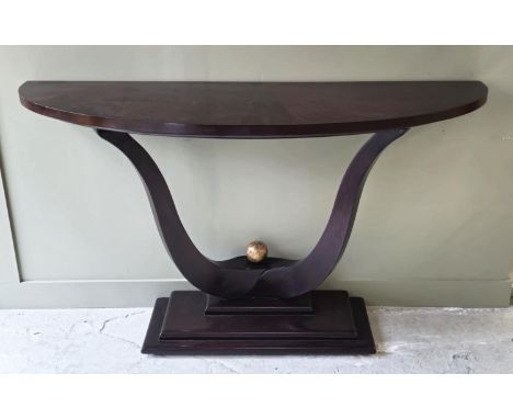 CHRISTOPHER GUY FONTAINE CONSOLE TABLE, 150cm x 50.5cm x 89cm approx.