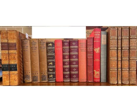 BAINES (Edward) History of the Wars of the French Revolution, in 2 vols. London 1817, 4to, portrait frontispieces, half-title