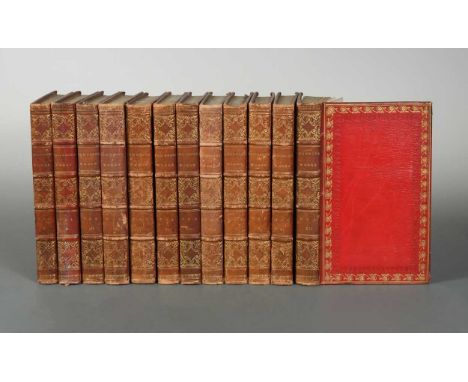 MURPHY (Arthur; editor) The Work of Samuel Johnson, in 12 volumes, 1820, 8vo, first leaves of vol. I including portrait sligh