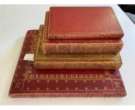 Bindings. Book of Common Prayer, Oxford 1769, 4to, red straight grain morocco gilt, corners bumped, a.e.g.; POPE (A) The Rape
