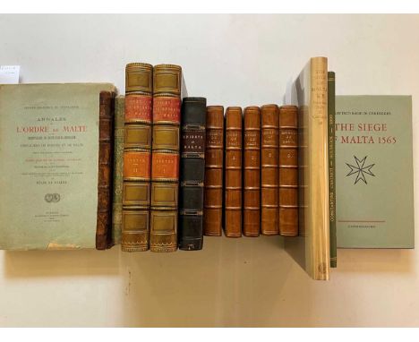 Knights of Malta. VERTOT (Abbe de) The History of the Knights Hospitallers of St John of Jerusalem.., 5 vols., Edinburgh 1757