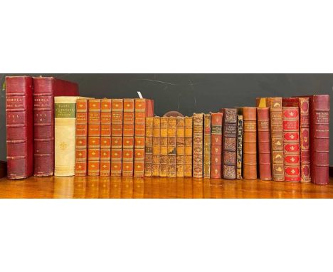 ELIOT (George) Pseud. of Mary Ann EVANS. Romola, 2 vols., London: Smith, Elder &amp; Co., 1880, large 8vo, one of 1000 copies