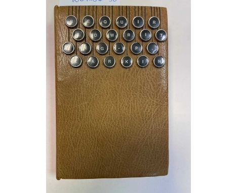 Binding. LARKIN (Philip) Required Writing, 1984, 8vo, full morocco by Chris Arnison, with circular typewriter lettered keys t