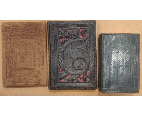 JONES (Owen) Gray's Elegy. Longman &amp; Co., 1846, small 4to, chromolithographed illuminated title and text, very slight sta