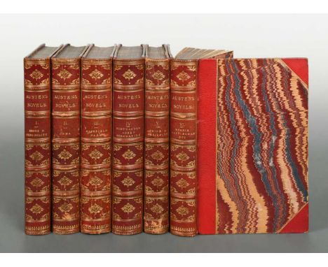 AUSTEN (Jane) Works, in six vols., Richard Bentley &amp; Son 1872-77, with engraved frontispieces by Greatbatch after Pickeri
