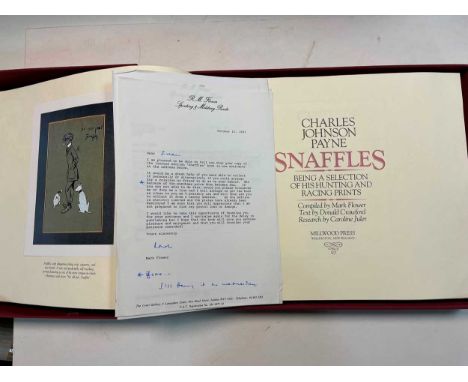 PAYNE (Charles J) 'Snaffles', Being a Selection of His Hunting and Racing Prints, compiled by Mark Flower, Millwood Press, 19