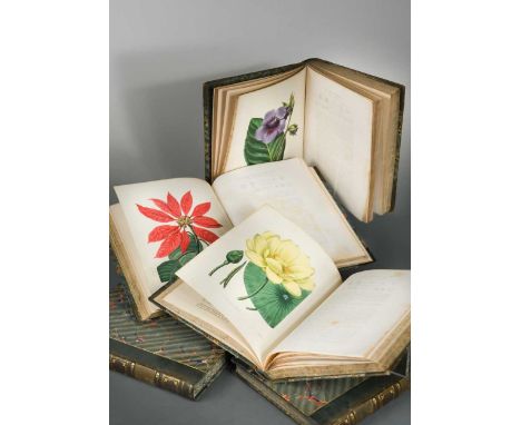 MAUND (B) &amp; Rev. J S HENSLOW. The Botanist; containing accurately coloured figures of tender and hardy Ornamental Plants,