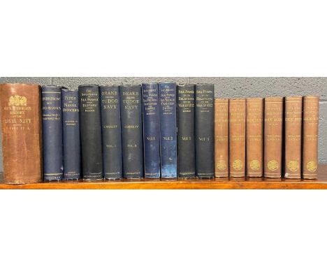 British Naval History. Collection of works: CLOWES (William Laird) The Royal Navy a History, 7 vols, Sampson Low, Marston and