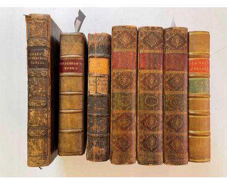 Anatomy and surgery. POTTS (Percivall) The Chirurgical Works, new edition 1783, in 3 vols. 8vo, 12 plates, light spotting, tr