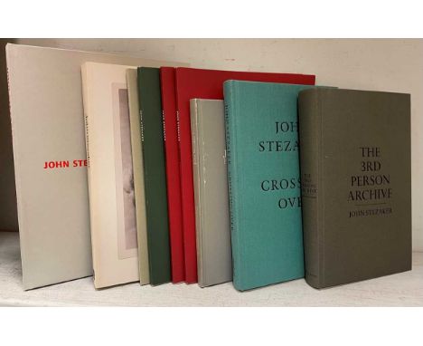 STEZAKER (John) collection of nine art related titles, one signed, and with an autograph letter signed