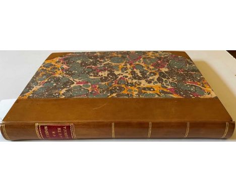 WATERTON (Charles) Wanderings in South America..., London 1825, 4to, 1st edition, with half title and portrait frontis, very 