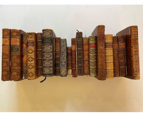 CREECH (T) Lucretius Carus, the Epicurean Philospher, 2nd edition, 1683, 12mo, frontis, worn calf; De LOLME (J L) The Constit