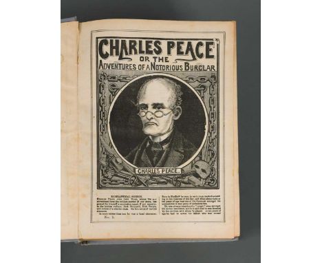 PURKESS (G; publisher, London) Charles Peace; or, The Adventures of a Notorious Burglar, no date, circa 1880, small 4to, 798p