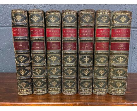 NELSON (Horatio) The Dispatches and Letters of Vice Admiral Lord Viscount Nelson, with notes by Sir Nicolas Harris, G.C.M.G.,