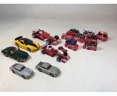 2 vintage Corgi James Bond 007 Aston Martin DB5, a selection of Corgi cars and boxes and others 