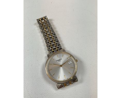 Tissot watch T870/970 ref no 49289 with link bracelet. Untested