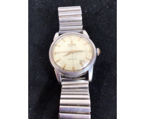Omega Seamaster Chronometer watch on Fixo Flex strap