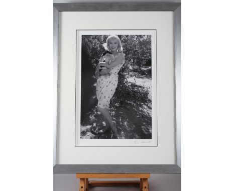 Eve Arnold: a limited edition giclee print, "Marilyn &amp; Friend, The Misfits 1960", 181/495, certificate verso, 17 3/4" x 1