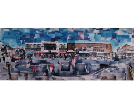 ADRIAN BRANNAN (SCOTTISH) THE SAUCHIEHALL STREET ABC Print multiple, signed lower right, 15 x 38cm Together with a similar by