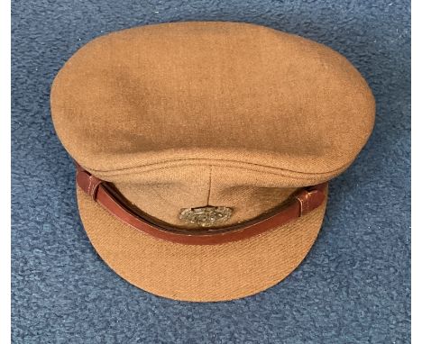 WW1 Fantastic Royal Engineer (Officer) Green Military Hat Made by Bates of London. A Fantastic Piece of Memorabilia. A Must H