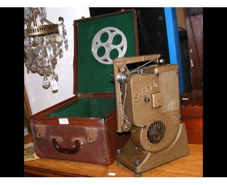 An old Specto '500' projector in carrying case