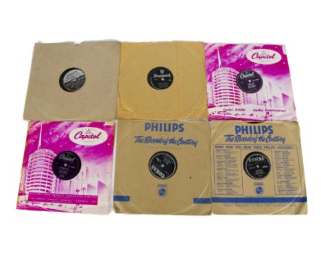 Rock n Roll 78s, approximately forty-five 78s of mainly Rock n Roll with artists including Gene Vincent, Eddie Cochran, Buddy
