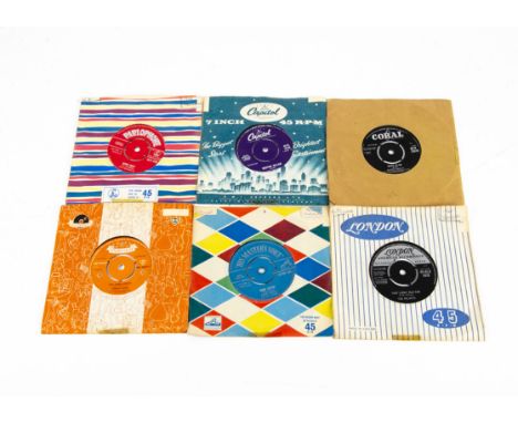 Rock n Roll 7" Singles, twenty-five singles of mainly Rock n Roll, all in original company sleeves with artists including Gen