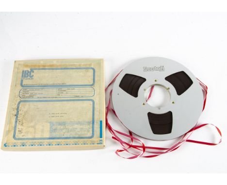 Dave Cash / James Brown / Reel to Reel Tape, a 7 ½ ips tape of an interview with James Brown plus music from 16th May 1977 - 