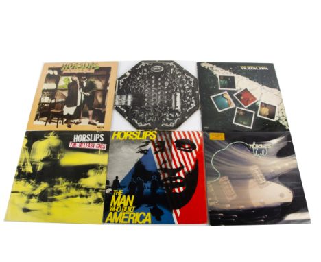 Horslips LPs, nine albums comprising Happy To Meet (Hexagonal sleeve), The Unfortunate Cup of Tea, Live (Double), Short Stori