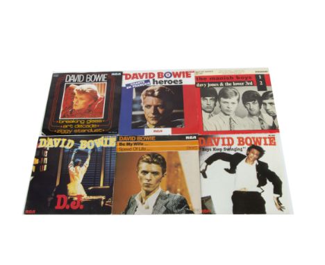 David Bowie EPs / 7" Singles, twenty-three 7" singles from various countries including Promos and with titles including Rebel