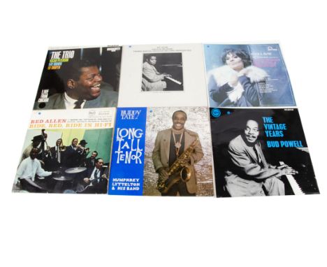 Jazz LPs, approximately twenty-five albums and a Box Set of mainly Jazz with artists including Bud Powell, Oscar Peterson, Bi