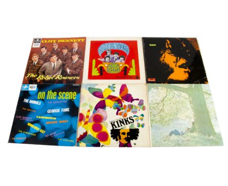 Sixties LPs, fifteen albums of mainly Sixties artists including The Kinks, The Small Faces, Taste, The Troggs, Blood Sweat &a