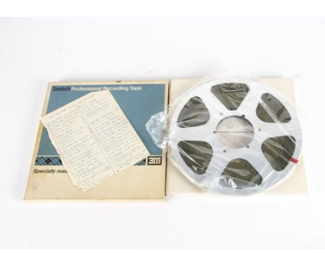 Dave Cash / Kenny Everett Radio London Reel to Reel tape, a 10 ½ NAB Reel to Reel tape containing two Radio London Shows: Ken