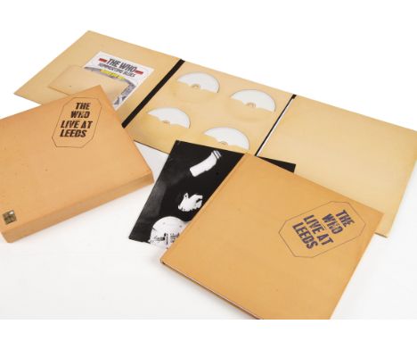 The Who Box Set, Live At Leeds Box Set - 40th Anniversary UK release 2010 on Polydor (0602527500720) - LP / 4 CDs / Book / 7"