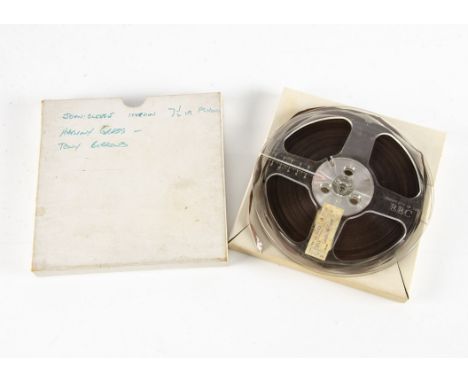 Dave Cash / John Cleese / Harmony Grass / Cash at Four tape, TESTED: a 7 ½ ips tape for a recording of Cash At Four - Box sta