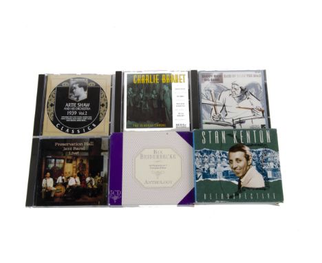 Jazz CDs, approximately one hundred and fifty CDs of mainly Jazz and Big Band with artists including Duke Ellington, Count Ba