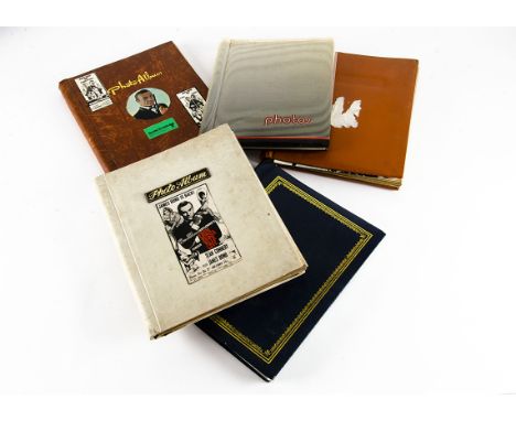 James Bond memorabilia, five photo albums of mainly James Bond items including eight lobby cards from 'From Russia With Love'