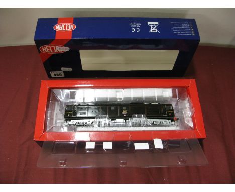 A 'OO' Scale Heljan No. 77001 EMZ Electric Locomotive, finished in black, boxed, appears possibly unused.