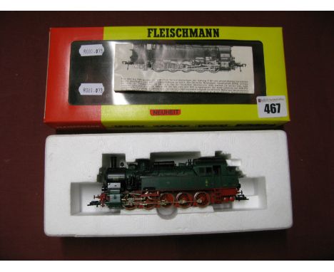 An 'HO' Scale 0-10-0 Steam Outline Continental Locomotive, by Fleischmann, model No. 4810, boxed.