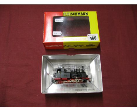 An 'HO' Gauge Fleischmann 4010 0-6-0 Class '89' Locomotive, boxed.