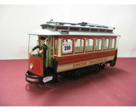 A Bachmann 'G' Scale Model Tram/Street Car United Traction Co, No. 1623, unboxed. 